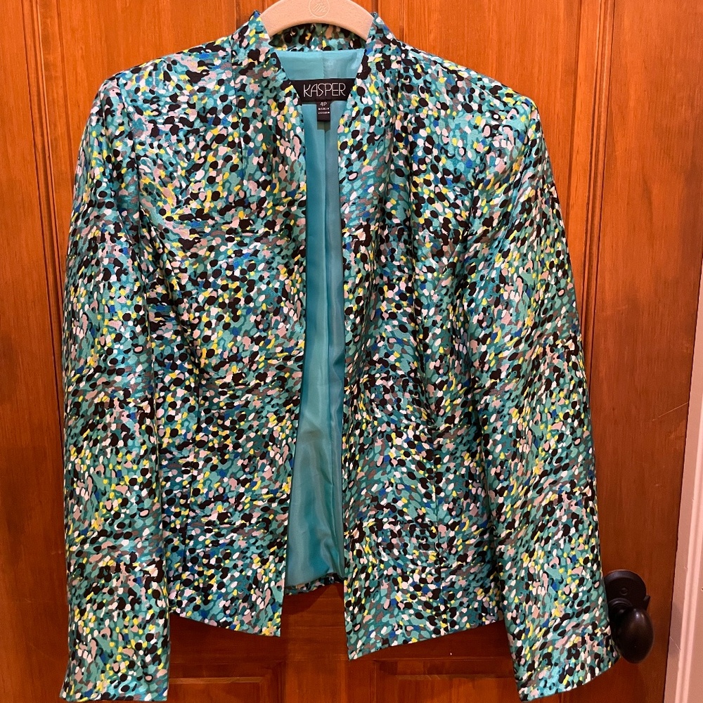 Like New! Kasper Open Front Jacket